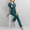 operating room short sleeved nurse uniform suit nurse surgeon