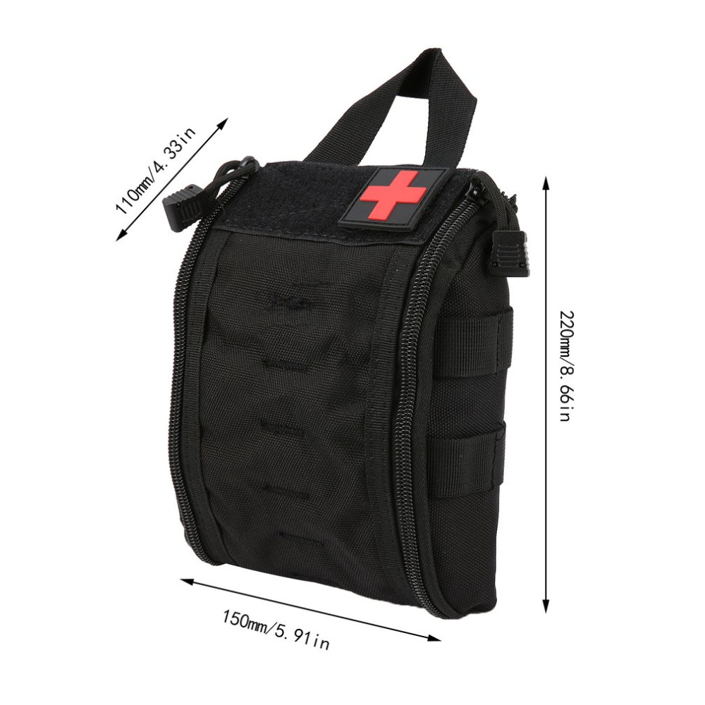 Outdoor Tactical First Aid Waist Pack – Multifunctional Emergency Survival Kit