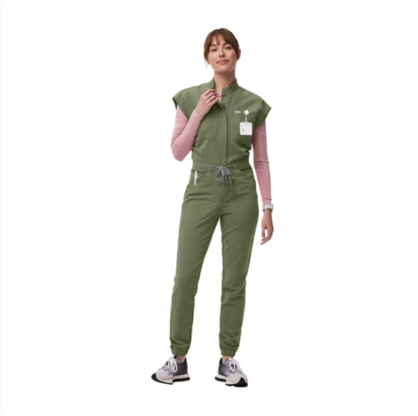 one piece suit nurses' uniform