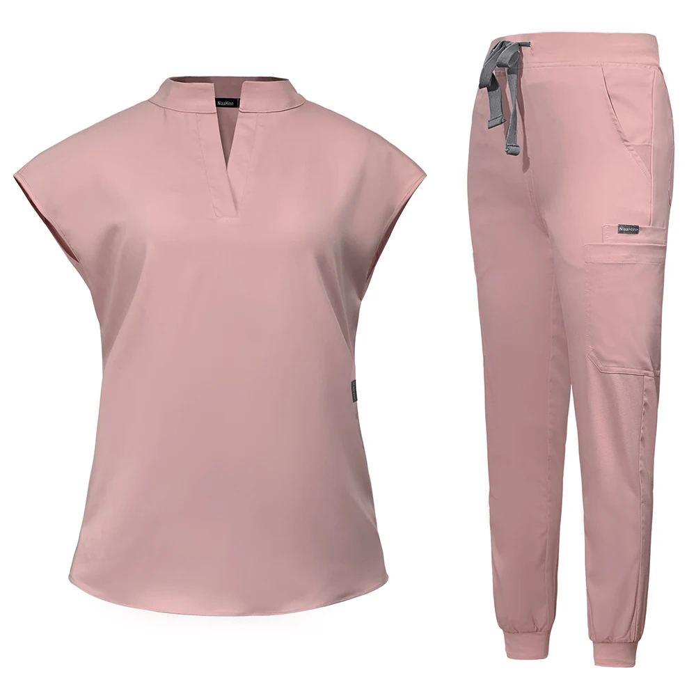 Breathable Scrub Set – Lightweight Medical Uniform